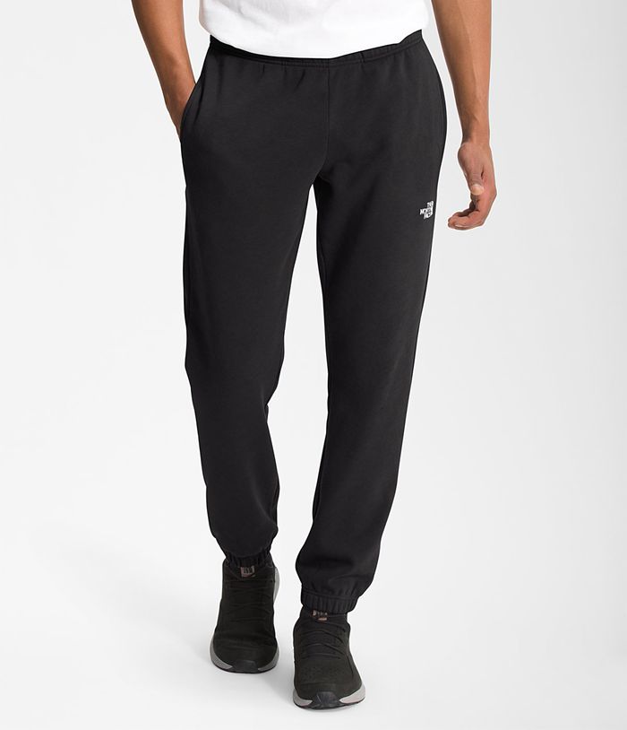 The North Face Pants Box NSE Jogger Black - Mens - Thailand WZIYC-2179
